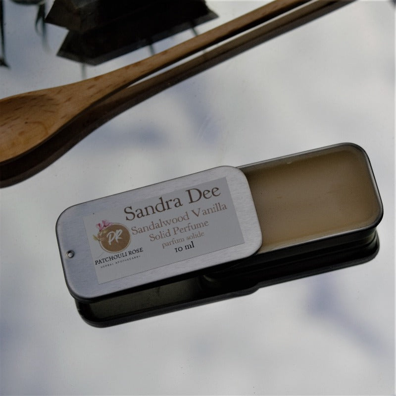 Sandra Dee Sandalwood-Vanilla Solid Perfume